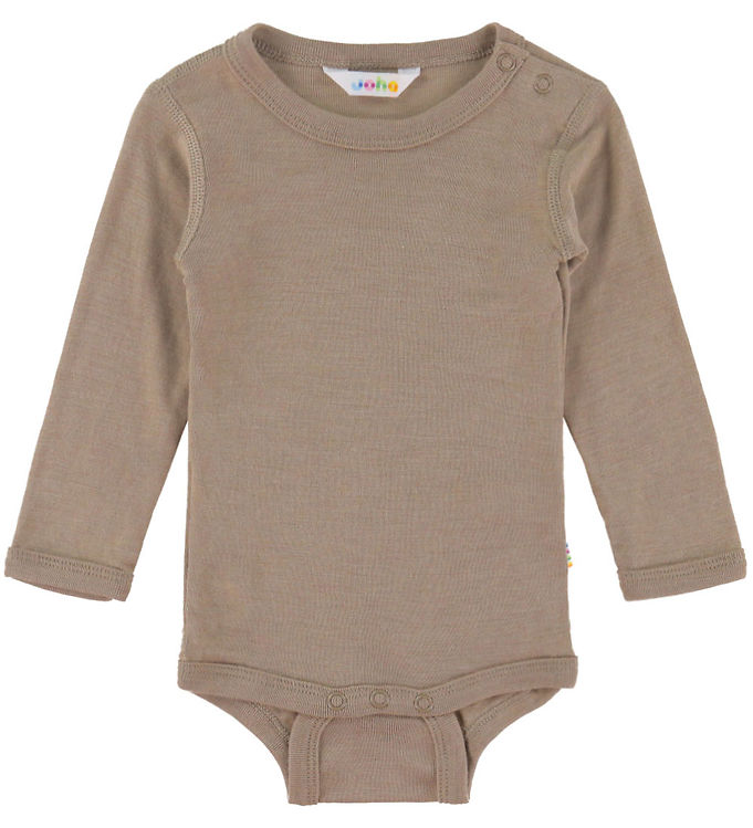 Joha Body l/æ - Uld/Silke - Mørk Beige