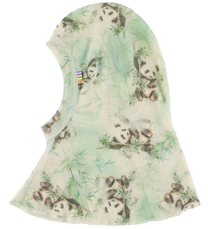 Joha Elefanthue - Uld - 1-lags - Off White m. Pandaer