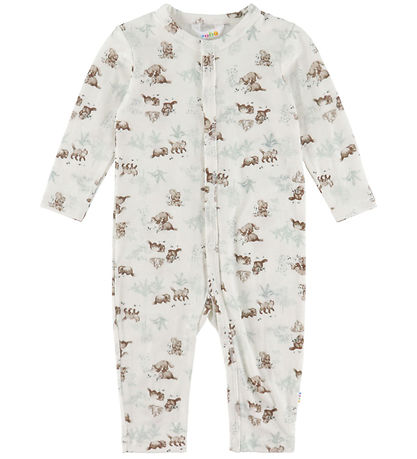 Joha Heldragt - Uld - Off White m. Natur