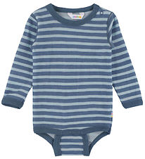 Joha Bodysuit l/s - Wool - Dark Blue
