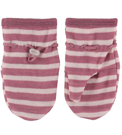 Joha Mittens - Wool - Bordeaux