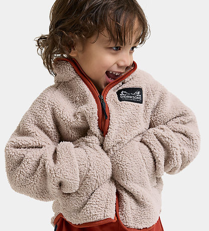 Didriksons Fleecejakke - Gibbs - Beach Beige