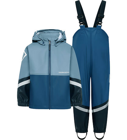 Didriksons Regntøj m. Seler - PU - Waterman - Winter Blue