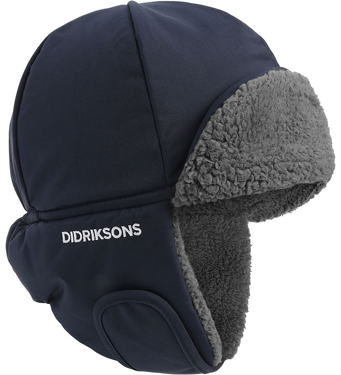 Didriksons Biggles cap 7, hue, børn, navy
