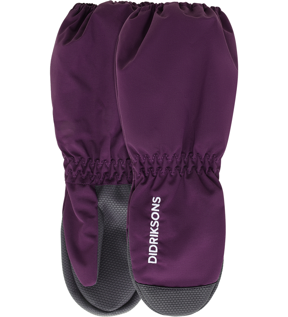 Didriksons Fäustlinge m. Fleece - Shell - Norden Purple - Didriksons - 4-6 Jahre (104-116) - Handschuhe/Fäustlinge