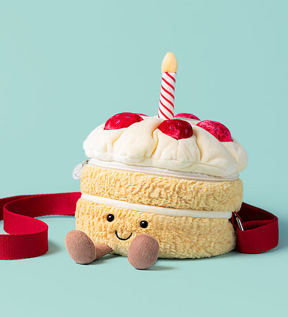 Jellycat Skuldertaske - 15x13 cm - Armuseables Birthday cake