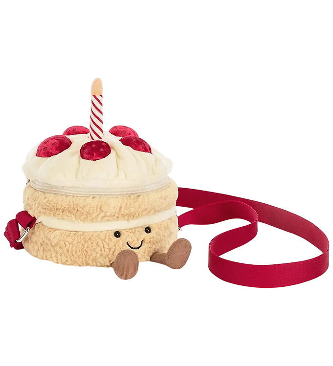 Jellycat Skuldertaske - 15x13 cm - Armuseables Birthday cake