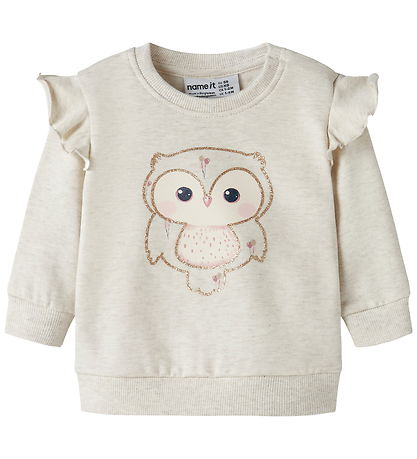 Name It Sweatshirt - NbfNilda - Peyote Melange