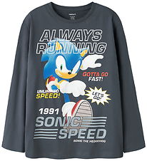 Name It Bluse - NkmAtti - Sonic - Ombre Blue