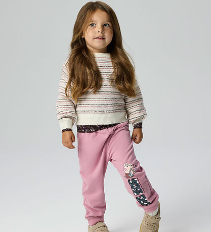 Name It Sweatpants - NmfAma - Peppa Pig - Lilas