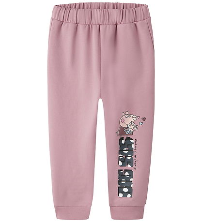 Name It Sweatpants - NmfAma - Peppa Pig - Lilas