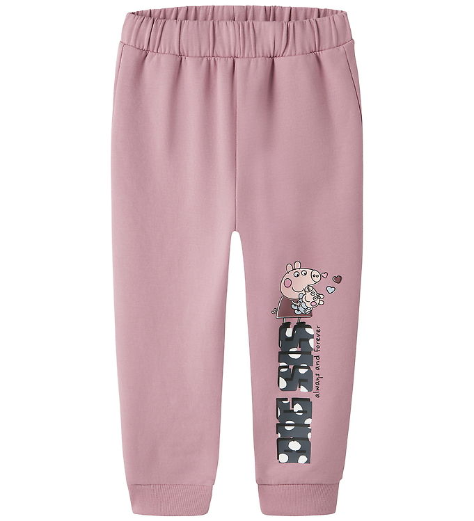 Name It Sweatpants - NmfAma - Peppa Pig - Lilas