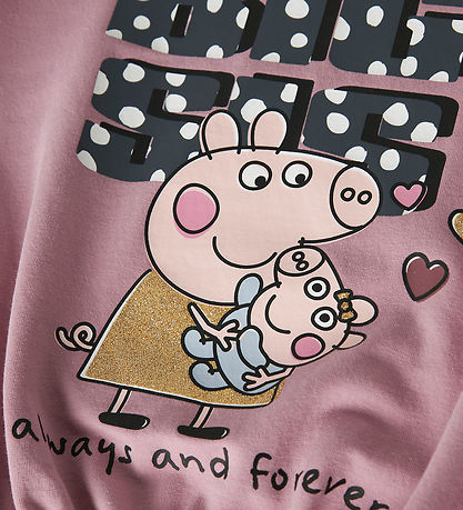 Name It Sweatshirt - NmfAma - Peppa Pig - Lilas