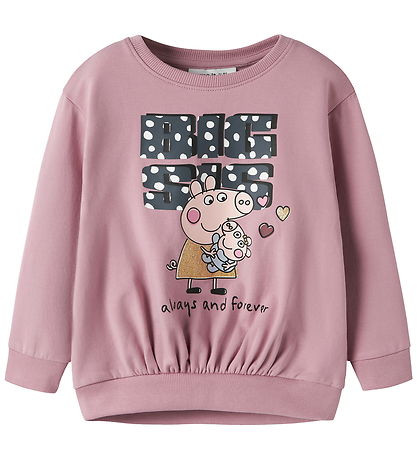 Name It Sweatshirt - NmfAma - Peppa Pig - Lilas