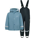 Didriksons Regntøj m. Seler - PU - Slaskeman - Winter Blue