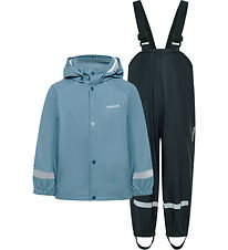 Didriksons Regntøj m. Seler - PU - Slaskeman - Winter Blue