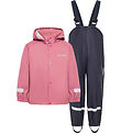 Didriksons Regntøj m. Seler - PU - Slaskeman - Heather Pink