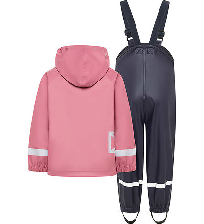 Didriksons Regntøj m. Seler - PU - Slaskeman - Heather Pink