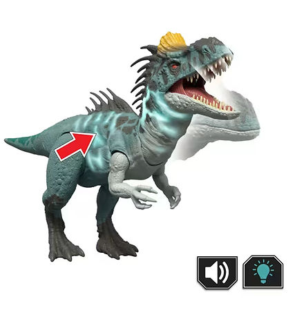 Jurassic World Dinosaur m. Lyd - Wild Roar - Cryolophosaurus