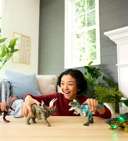 Jurassic World Dinosaur m. Lyd - Wild Roar - Triceratops