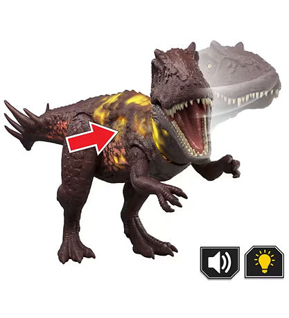 Jurassic World Dinosaur m. Lyd - Wild Roar - Metriacanthosaurus