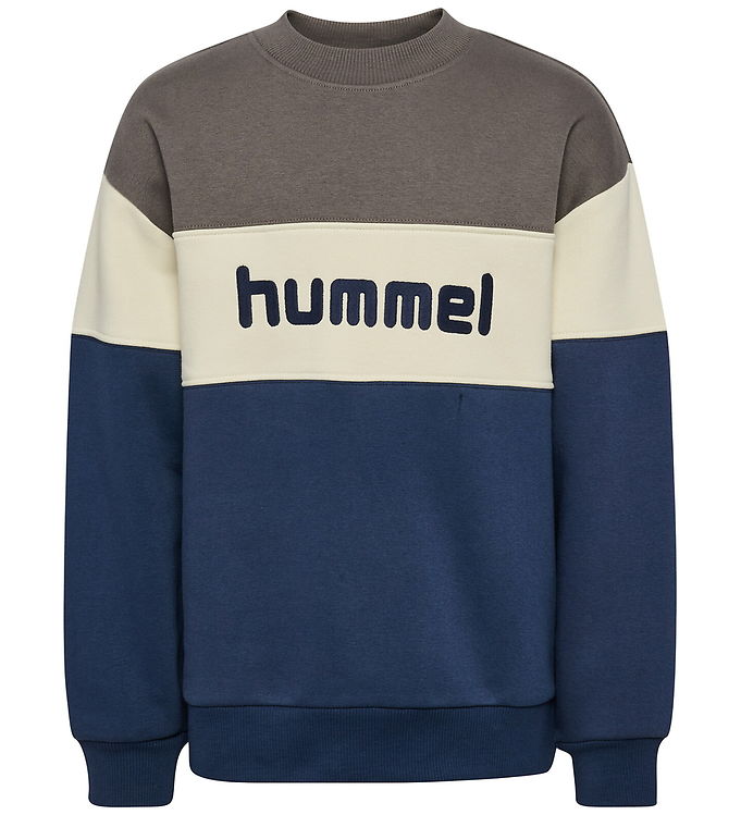 Hummel Sweatshirt - hmlJR - Dark Gull Gray