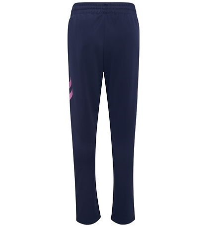 Hummel Træningssæt - hmlBlaze - Marine/Pink