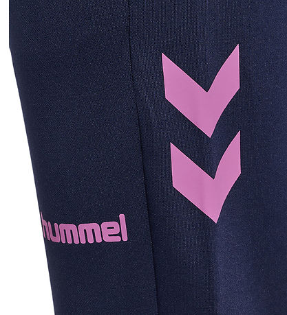 Hummel Træningssæt - hmlBlaze - Marine/Pink
