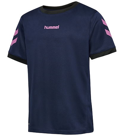 Hummel Træningssæt - hmlBlaze - Marine/Pink