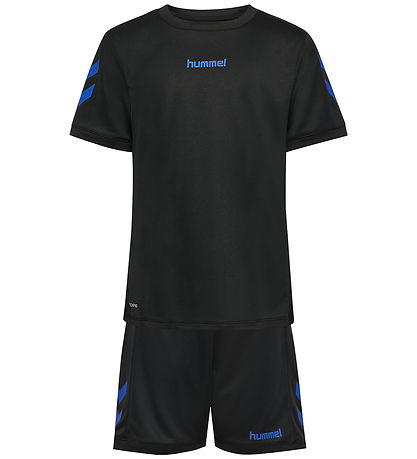 Hummel Træningssæt - hmlBlaze - Black/Blue