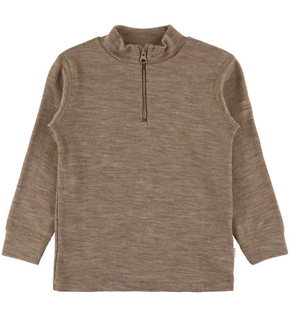 Joha Bluse - Uld - Brun