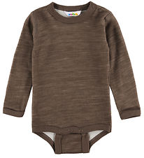 Joha Body l/æ - Uld - Mørkebrun
