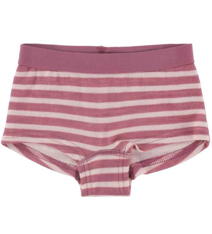 Joha Hipster - Uld - Bordeaux m. Striber