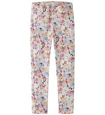 Name It Leggings - NmfNadena - Peyote Melange/Lilas