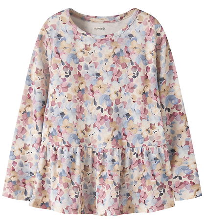 Name It Bluse - NmfNadena - Peyote Melange/Lilas