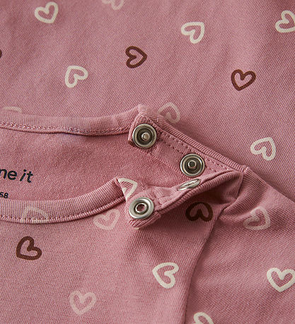 Name It Body l/æ - NbfVandora - Lilas/Hearts