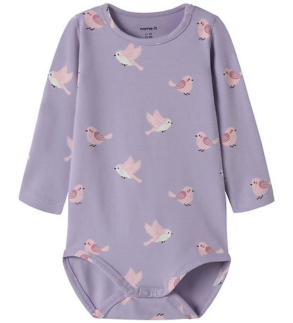 Name It Body l/æ - NbfVandora - Heirloom Lilac/Birds