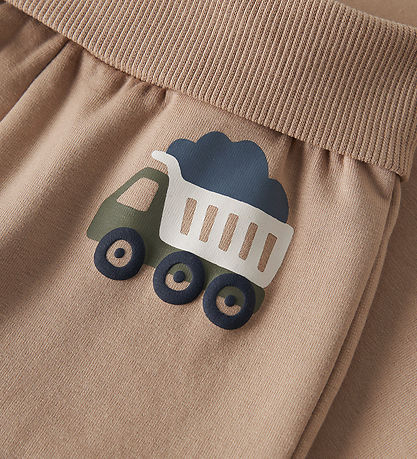 Name It Sweatpants - NmbVonne - Sesame/Trucks