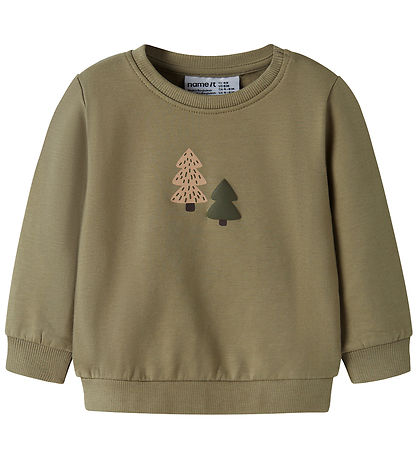 Name It Sweatshirt - NbmVonne - Mermaid/Trees