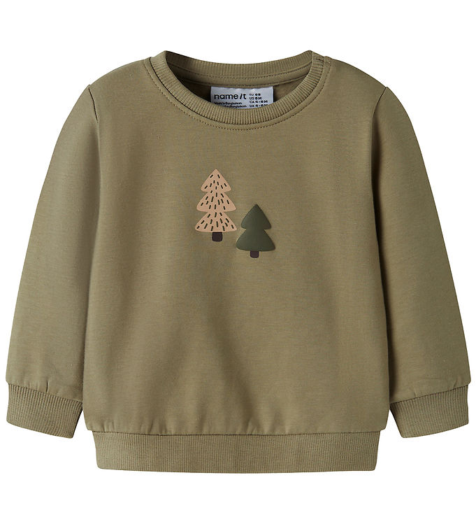 Name It Sweatshirt - NbmVonne - Mermaid/Trees