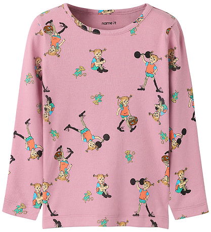Name It Bluse - NmfAra - Pippi - Slim - Lilas