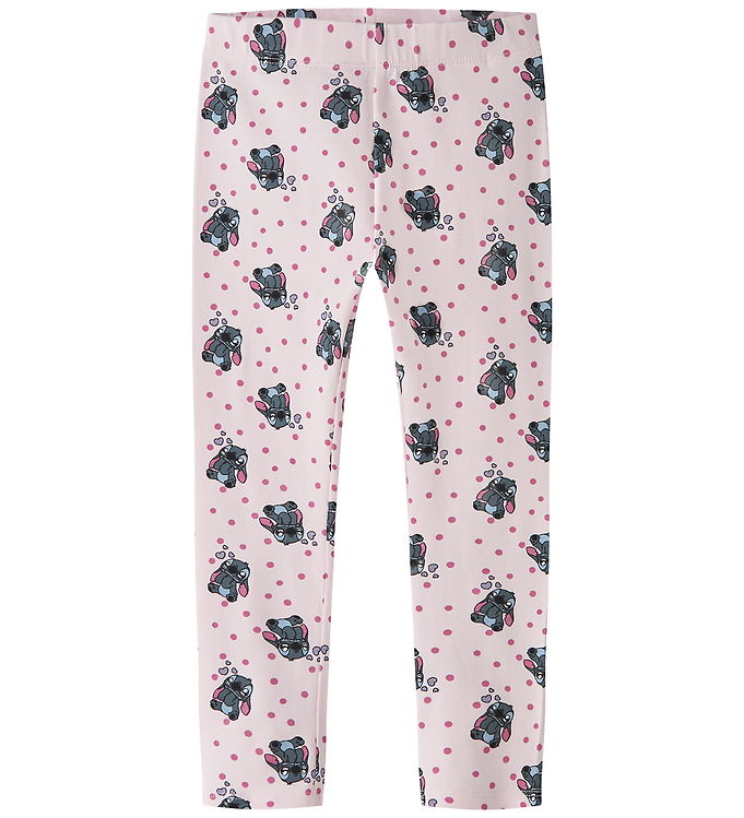 Name It Leggings - NmfAndrea - Stitch - Vagga Rosa