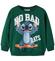 Name It Sweatshirt - NmmAlonso - Stitch - Evergreen