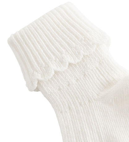 MarMar Strømper - 2-pak - Newborn - Gentle White