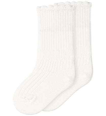 MarMar Strømper - 2-pak - Newborn - Gentle White