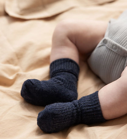 MarMar Strømper - 2-pak - Newborn - Blue
