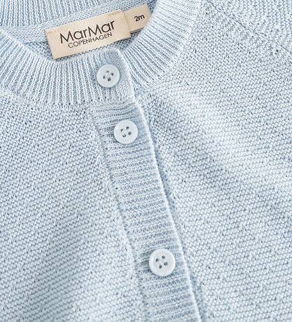 MarMar Cardigan - Strik - Bomuld/Modal - Taki - Cerulean Sky