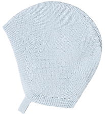 MarMar Babyhjelm - Strik - Bomuld/Modal - Aly - Cerulean Sky