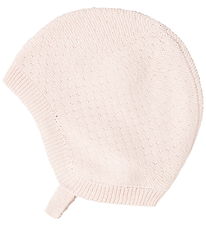 MarMar Babyhjelm - Strik - Bomuld/Modal - Aly - Rosa