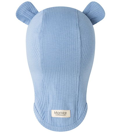 MarMar Elefanthue - Bomuld/Modal - Rib - Blue Heaven m. Ører